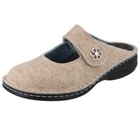 FINN Comfort Brig Damen Clogs Pantoffel Hausschuhe beige Wollfilz