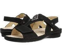 Finn Comfort Klassische Sandalen Calvia Damen Nubukleder Schwarz Größe 39