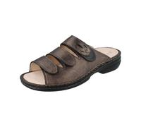 Finn Comfort Pantolette Kos Leder Copper/Schwarz Damen Größe 38