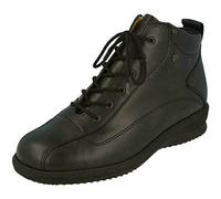 Finn Comfort Schnür-Stiefeletten Aosta Damen Schwarz Gr. 38,5