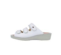 Finn Comfort Damenschuhe Klassische Pantoletten WEISS WEISS - Gr. - 42