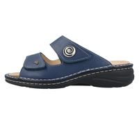FinnComfort Blue (Blau) - Pantolette - Damenschuhe Pantolette / Zehentrenner, Blau, leder (bourne) für Damen, blau, Gr. 40 EU