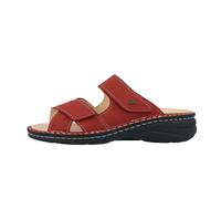 Finn Comfort Damenpantolette Melrose – Leder (Nubuk) Chilli (Rot) Gr. 38