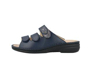 Finn Comfort Damenschuhe Orthopädische Schuhe NAVY/PLATIN NAVY - Gr. - 40