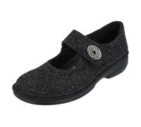 Finn Comfort Hausschuhe Ramsau Wollfilz Grau Damen Größe 43