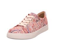 FINN COMFORT Elpaso Damen Schnürschuhe rot Glattleder UK 6 Rot, Weiss Damen