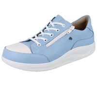 Finn Comfort FINNAMIC Hachiouji Damen Schnürschuhe hellblau Glattleder (Blau, EU Schuhgrößensystem, Erwachsene, Damen, Numerisch, Breit, 40)