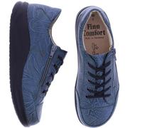 Finn Comfort | Finnamic | Hachiouji | Petrol Leder | 02974-687409 | Damen Aktiv-Schnürer (Petrol, EU Schuhgrößensystem, Erwachsene, Numerisch, M, 38)