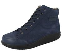 Finn Comfort FINNAMIC Holten Damen Halbschuhe knöchelhoch blau navy Nubukleder