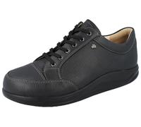 Finn Comfort FINNAMIC Huelva Herren Halbschuhe schwarz Bison Glattleder