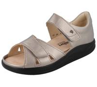 Finn Comfort FINNAMIC Makuhari Damen Sandale metallic beige Glattleder (EU Schuhgrößensystem, Erwachsene, Damen, Numerisch, Breit, 41 1/3)