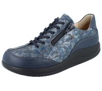 FINN Comfort Finnamic Otaru Damen Halbschuhe mit Zipper atlantic blau Nubukleder