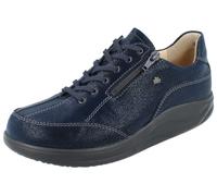 FINN Comfort Finnamic Otaru Damen Halbschuhe mit Zipper nightblue Nubukleder
