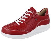 Finn Comfort FINNAMIC Oze Damen Halbschuhe rot Glattleder (rot, EU Schuhgrößensystem, Erwachsene, Damen, Numerisch, Breit, 38)