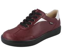 Finn Comfort FINNCO Interlagos Damen Halbschuhe bordorot Glattleder (EU Schuhgrößensystem, Erwachsene, Damen, Numerisch, Breit, 42 2/3)