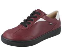 FINN Comfort FINNCO Interlagos Damen Halbschuhe Sneaker bordo rot Glattleder