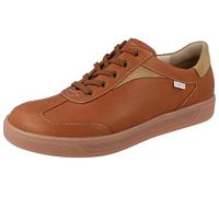 Finn Comfort FINNCO Interlagos Damen und Herren Halbschuhe Sneaker braun tan Glattleder