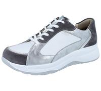 FinnComfort Piccadilly 02780-902580 argenzo mouse weiss silber Slide Inola für Damen, weiß, Gr. 37 ½ EU / 4,5 UK