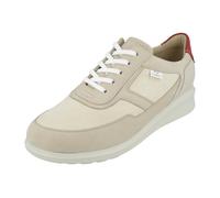 FINN Comfort Finnstretch Arinaga Damen Hallux Halbschuhe mit Reißverschluss beige Led