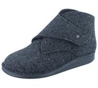 FINN Comfort Fiss Herren Hausschuhe grau anthrazit Wollfilz