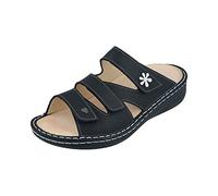 FinnComfort Pantolette Grenada FinnPlus Schwarz black 02640 723393 Größe 37