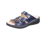 FinnComfort Bequeme Pantoletten für Damen, blau, Größe 43 EU