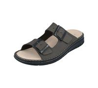 FINN COMFORT FINNCO Cayman Soft Herren Pantolette grau Leder 41 Grau Herren
