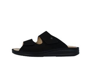 Finn Comfort Herrenschuhe Pantoletten SCHWARZ SCHWARZ - Gr. - 45