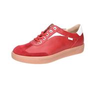 FinnComfort Interlagos Pomodore Pomodore (Rot) - sportlicher Schnürschuh - Marken, Rot, leder (velour/nube/clio) für Damen, rot, Gr. 38 EU / 5 UK