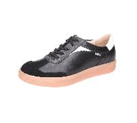 Finn Comfort Sneaker Interlagos Schwarz/Weiß Leder Gr. 44,5 (UK 10)