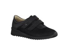 Finn Comfort Ivrea Nero/Black (Schwarz) - Slipper mit Loser Einlage - Marken, Schwarz, Leder (stretchpearl/Sirio)