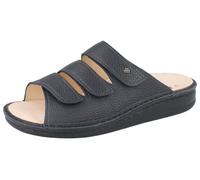 FINN Comfort Korfu Herren Pantolette blau navy Rabo Glattleder