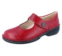 Finn Comfort Laval, Damen Mary Jane Schuhe, Rot (Campari Arena), 39 EU