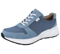 FINN Comfort Leganes Damen Halbschuhe Schnürschuh blau blue sky Nubukleder Mesh
