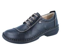 FINN Comfort Lexington Damen Halbschuhe Schnürschuhe schwarz/ Plissee