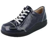 Finn Comfort Limitierte Farbe FINNAMIC Ikebukuro Damen Schnürschuhe pacifik blau Lackleder (EU Schuhgrößensystem, Erwachsene, Damen, Numerisch, Breit, 40)