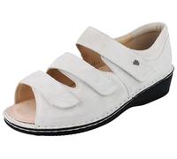 Finn Comfort LIMITIERTE FARBE PROPHYLAXE 96400 Damen Sandale weiss Nubukleder (EU Schuhgrößensystem, Erwachsene, Damen, Numerisch, X-Weit, 40)