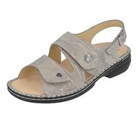 Finn Comfort Milos Sand (beige) - Damenschuhe Sandale bequem/lose Einlage, Beige