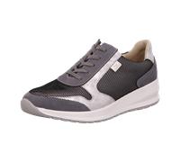 Finn Comfort Schuhe Halbschuhe Schnürschuhe Sportlich Mori Sneaker Leder-/Textilkombination Freizeit Sport Schuhe Gemustert grau bequem Mori