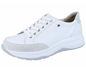 Finn Comfort Nottingham Weiss (weiß) - Bequemschuh - Herrenschuhe Sneaker/Schnürschuh, Weiß, Leder (Soft/Nappa) Komfort Schnürschuhe für Damen