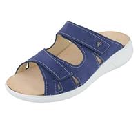 Finn Comfort Palau Damen Pantolette blau royal Nabuk Nubukleder