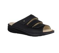 Finn Comfort Pantolette 1702-615099, Glattleder, Schwarz, Extra weiches Fußbett zum Wechseln Schwarz Gr. 43