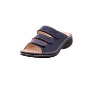 Finn Comfort Pantoletten Hellas bequem bis 30 mm Damen Blau Gr. 36