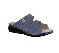 Finn Comfort Pantoletten bequem bis 30 mm Gr.40, Blau