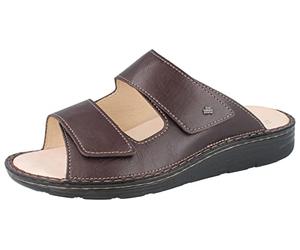 Finn Comfort Paterna Herren Pantolette braun Schoko Neymar Glattleder