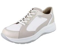 Finn Comfort Piccadilly Damen Schuh beige weiß aus Glattleder (EU Schuhgrößensystem, Erwachsene, Damen, Numerisch, Breit, 42)
