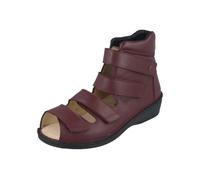 Finn Comfort PROPHYLAXE 96402 Damen Sandale rot Glattleder (EU Schuhgrößensystem, Erwachsene, Damen, Numerisch, Breit, 43)