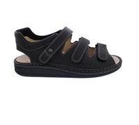 Finn Comfort Sandale Tunis 1511-830445, Glattleder, Dunkelbraun, Fußbett zum Wechseln Braun