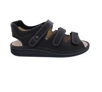 Finn Comfort Sandale Tunis 1511-830445, Glattleder, Dunkelbraun, Fußbett zum Wechseln Braun Gr. 45