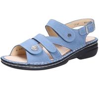 Finn Comfort Sandaletten Gomera bequem bis 30 mm Damen Blau Größe 41